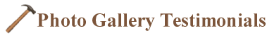 Photo Gallery Testimonials