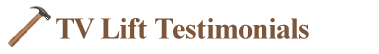 Plasma TV Testimonials